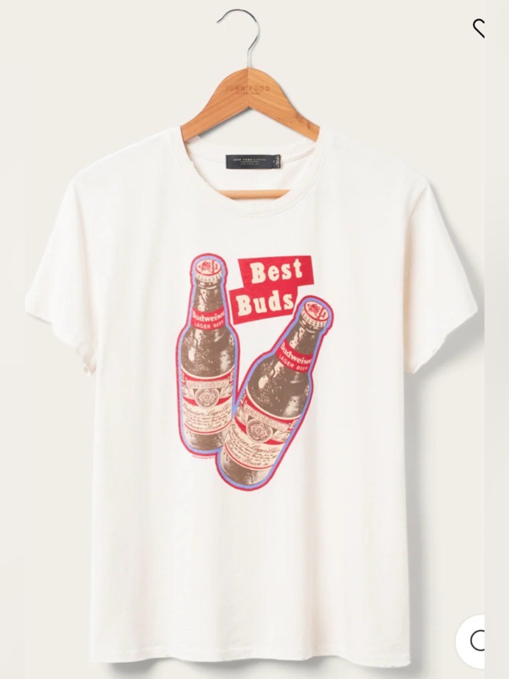 Junk Food Clothing Budweiser Best Buds Vintage Tee